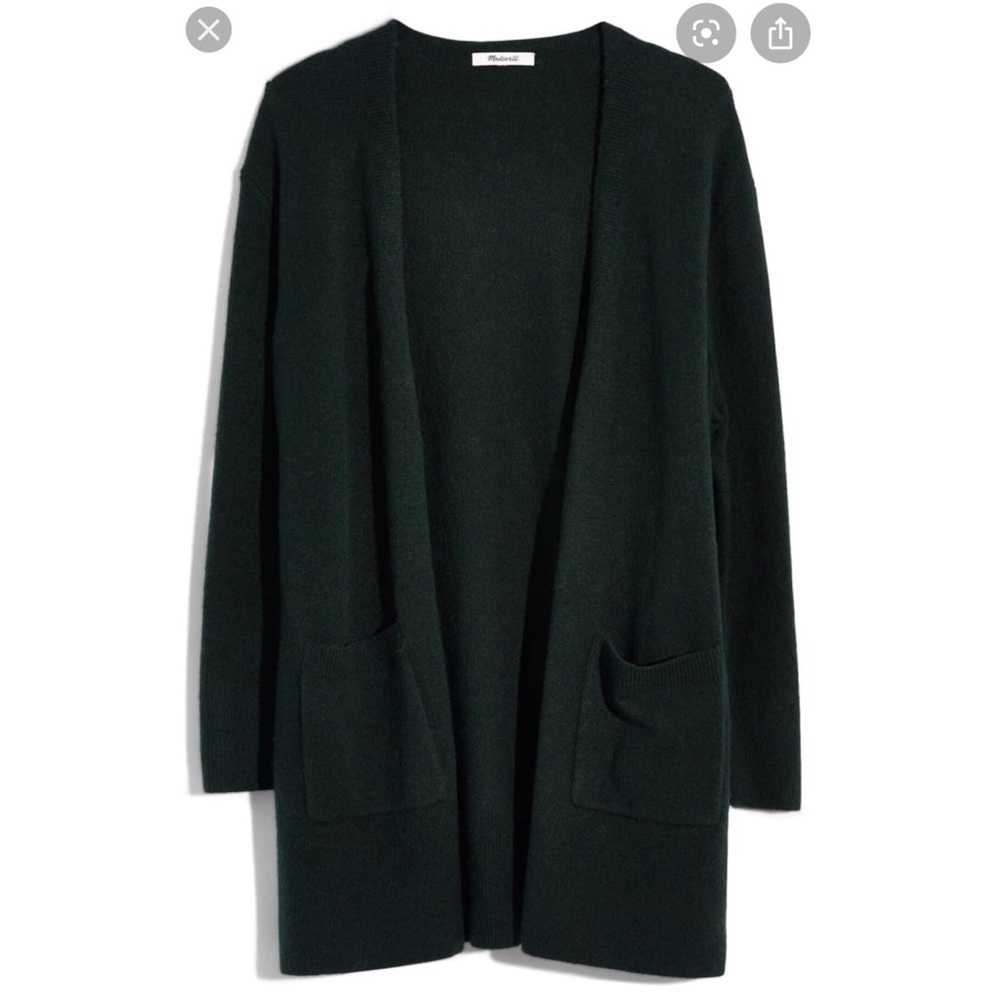 Kent Cardigan Sweater in Heather Forest